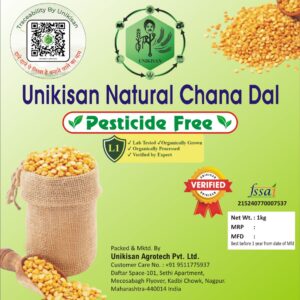 Unikisan Natural Chana Dal L1 1Kg