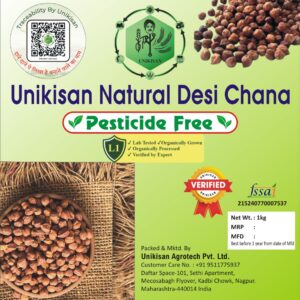 Unikisan Natural Desi Chana L1 1Kg