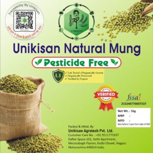 Unikisan Natural Moong L1 1Kg