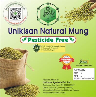 Unikisan Natural Moong L1 1Kg